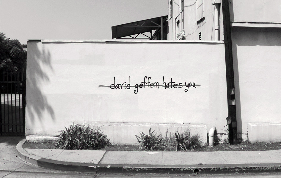 BUTT - 1 • DAVID GEFFEN HATES YOU