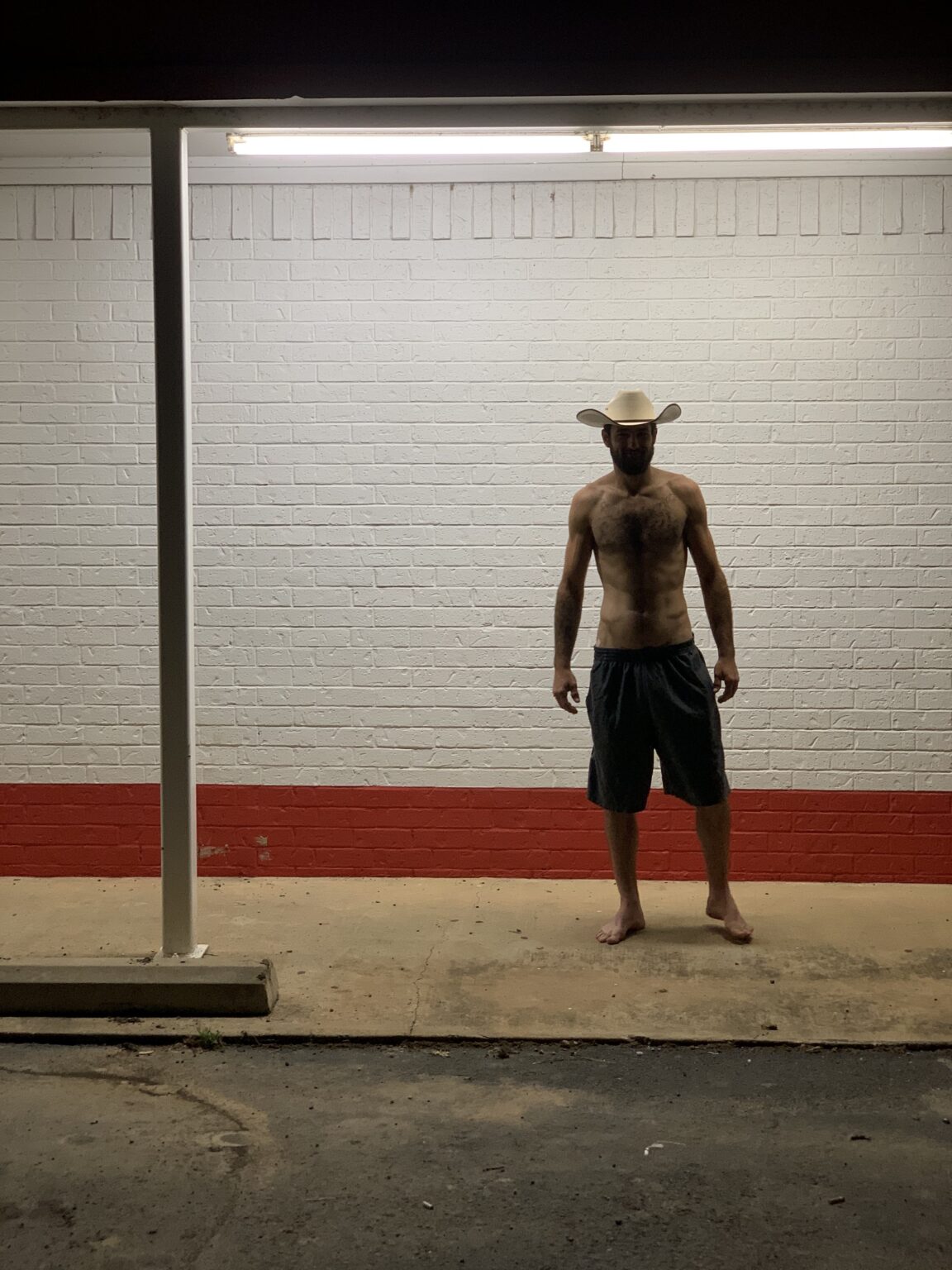 BUTT - Cole in blossom, night, 2020